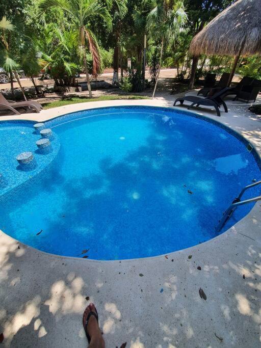 Casa Privada En Puerto Morelos Exterior foto